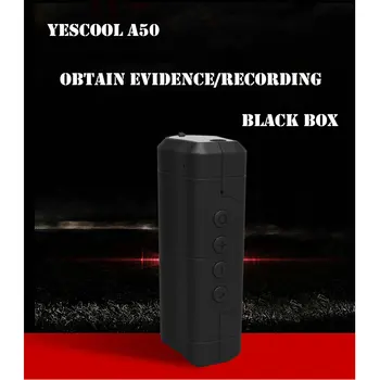 Yescool A50 8|16GB Skaitmeninis Diktofonas pen tolimojo FM Garso siųstuvas įjungtas duomenų šifravimo diktofoną, bet bodhis nenorėjo Blackbox